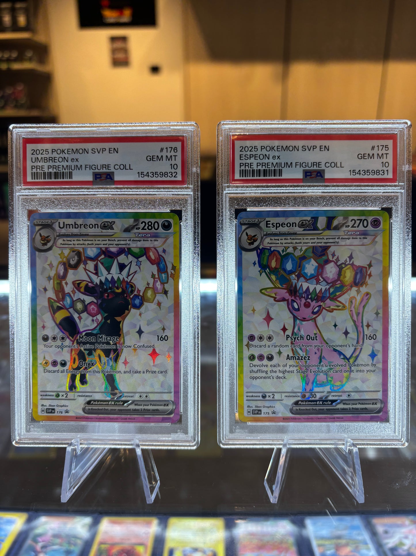 PSA Sequential - Umbreon & Espeon Promo Set - 175 & 176