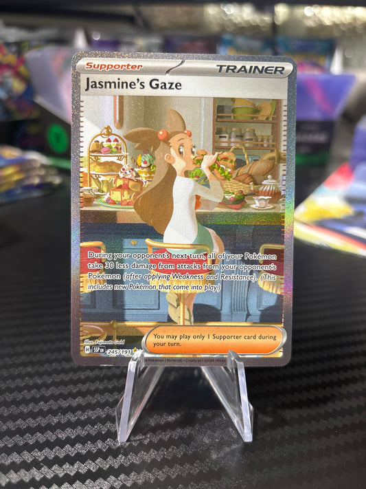Jasmine’s Gaze - 245/191 - Special Illustration Rare - Surging Sprarks - NM