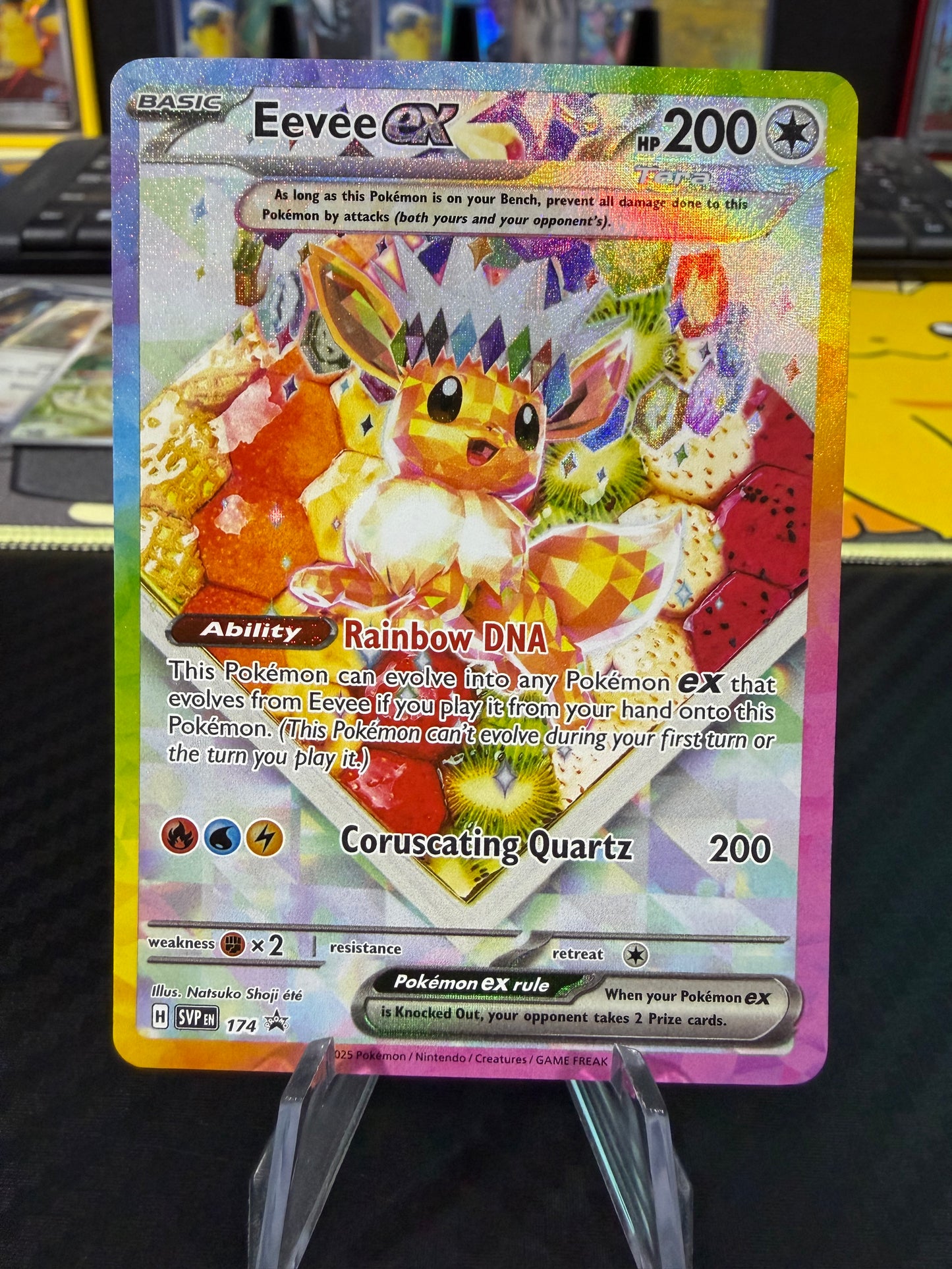 Eevee Ex - Black Star Promo - 174 - Scarlet & Violet