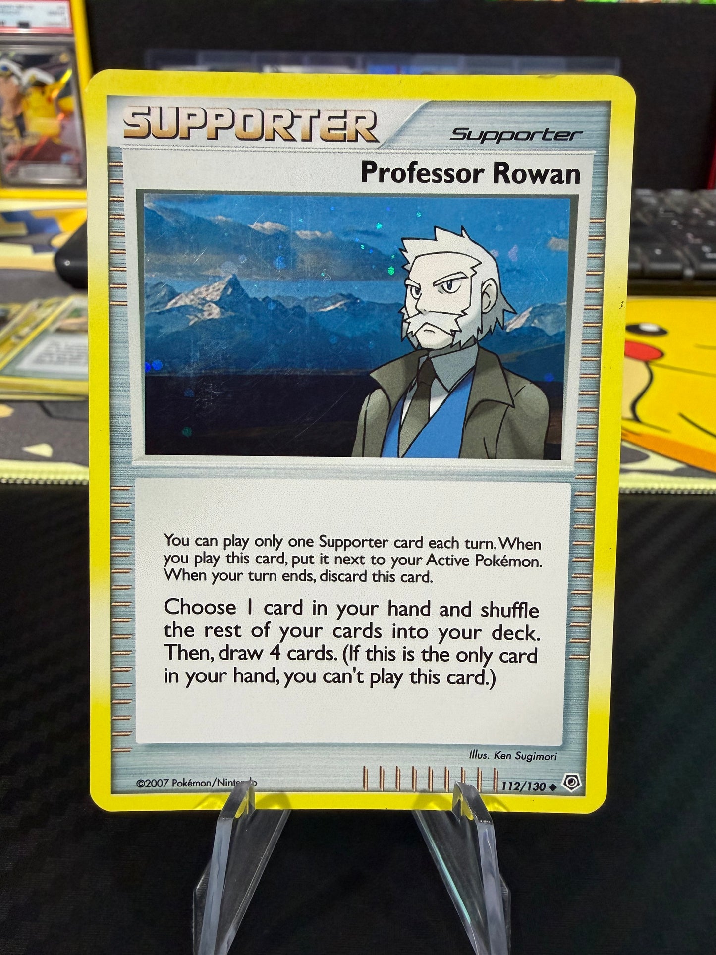 Professor Rowan - 112/130 - Holo - Diamond & Pearl - LP