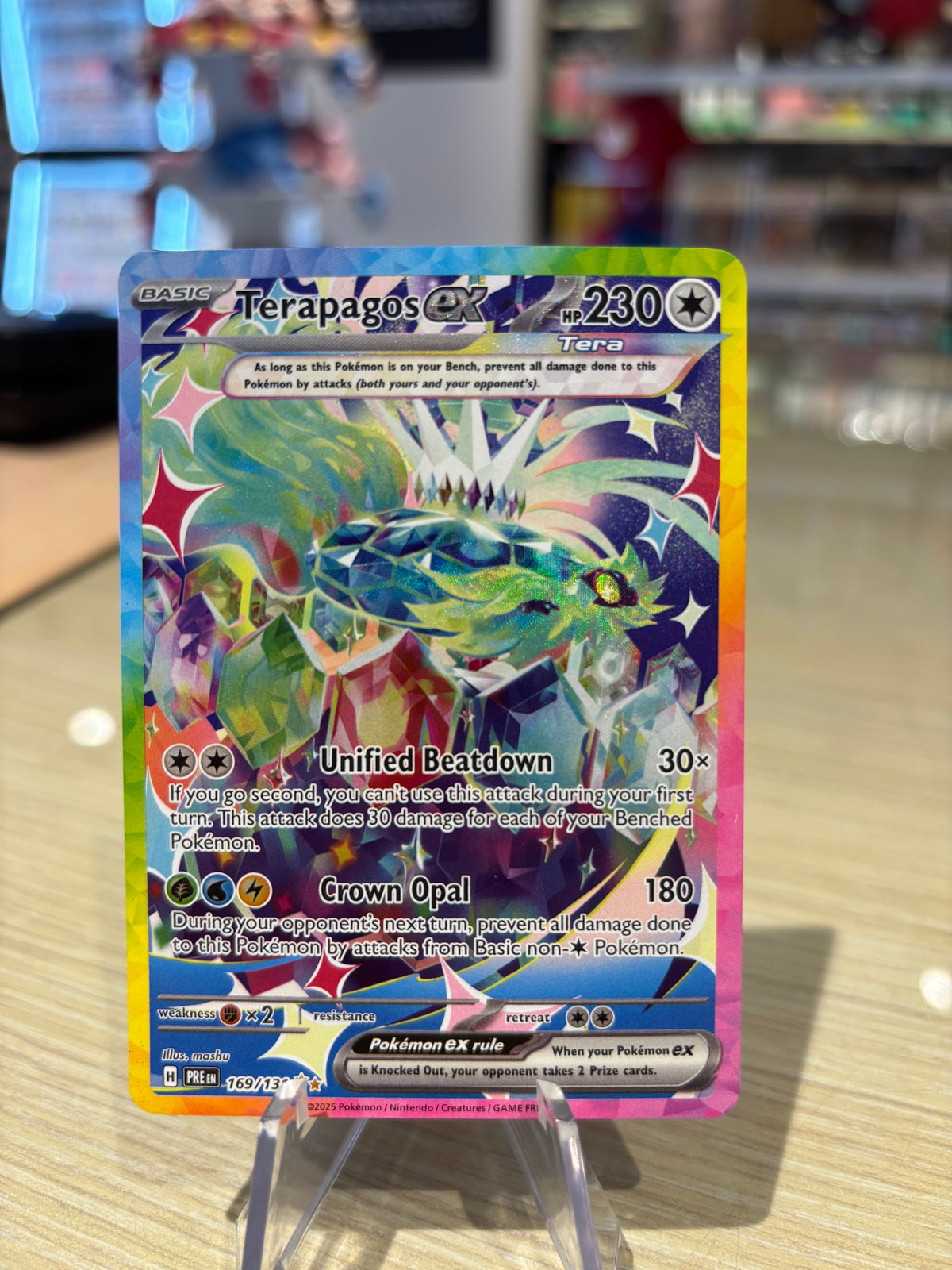Terapagos EX - 169/131 - Prismatic Evolutions