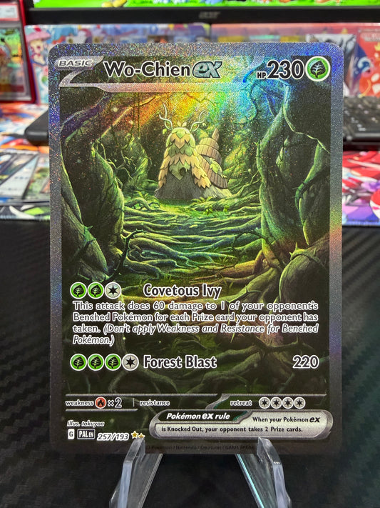 Wo-Chien Ex - 257/193 - Special Illustration Rare - Paldea Evolved - NM