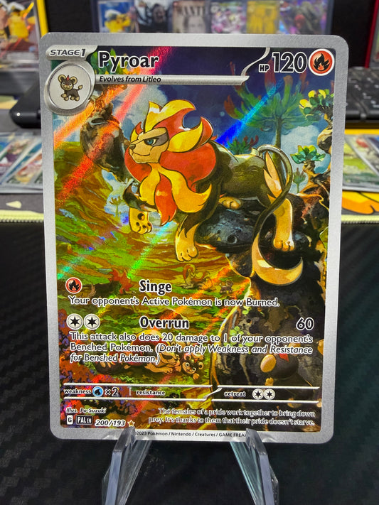 Pyroar - 200/193 - Illustration Rare - Paldea Evolved