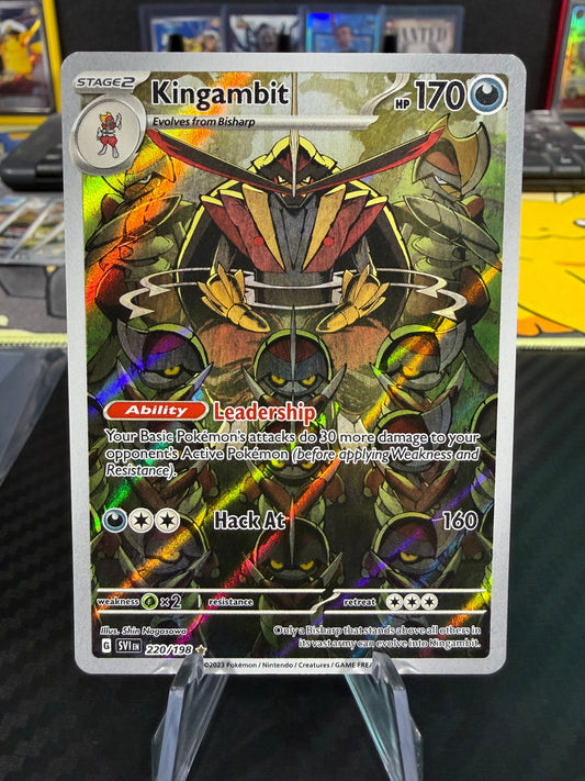Kingambit - 220/198 - Illustration Rare - Scarlet & Violet
