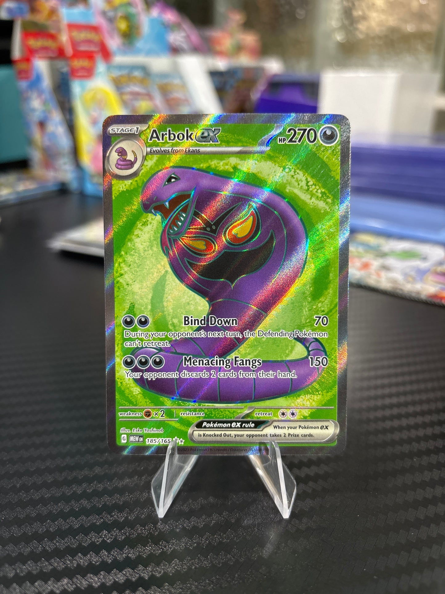 Arbok EX #185 - Scarlet & Violet 151
