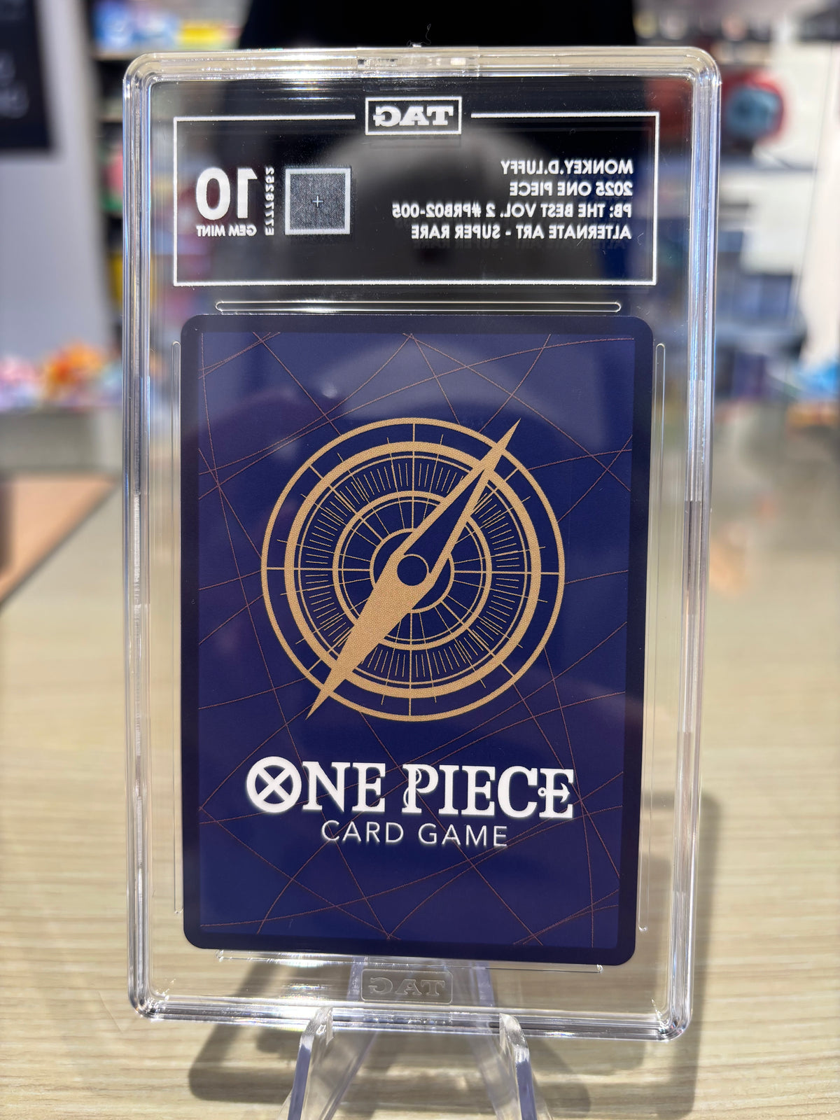 TAG 10 - Monkey D. Luffy - PRB02-005 - The Best Volume 2