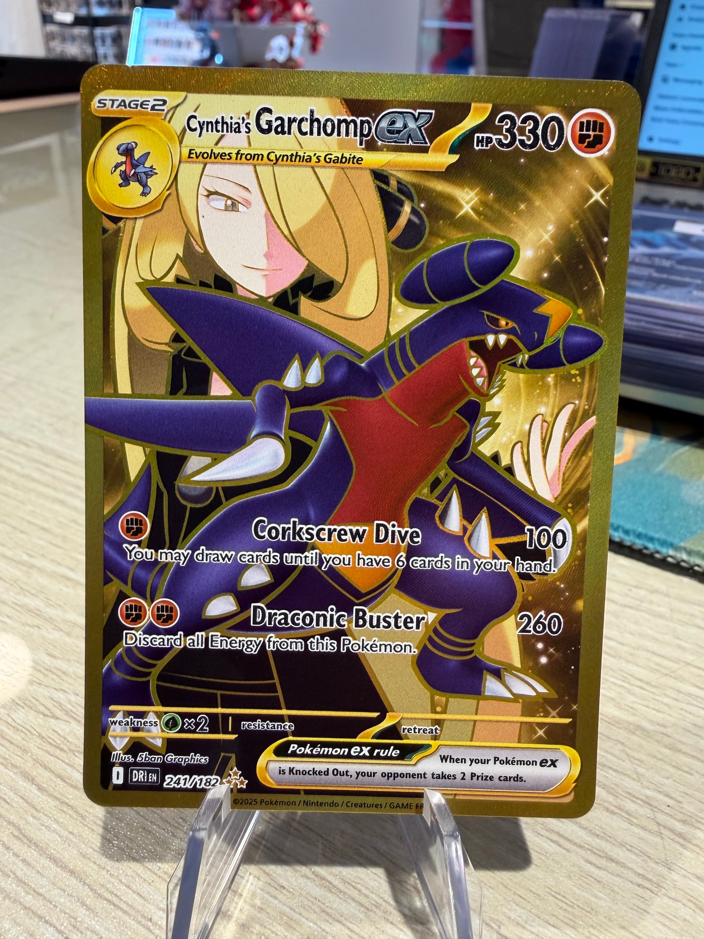 Cynthia’s Garchomp - 241/182 - Destined Rivals