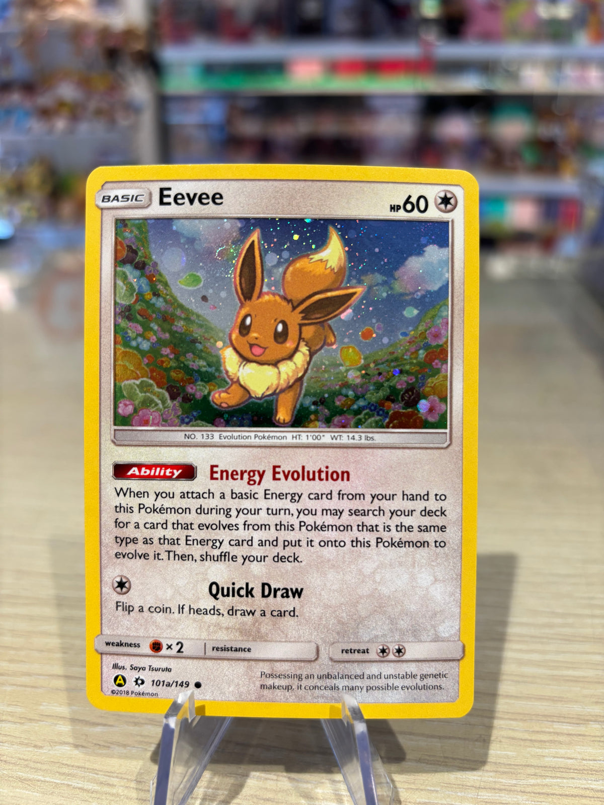 Eevee - 101a/149 - Sun & Moon Promo