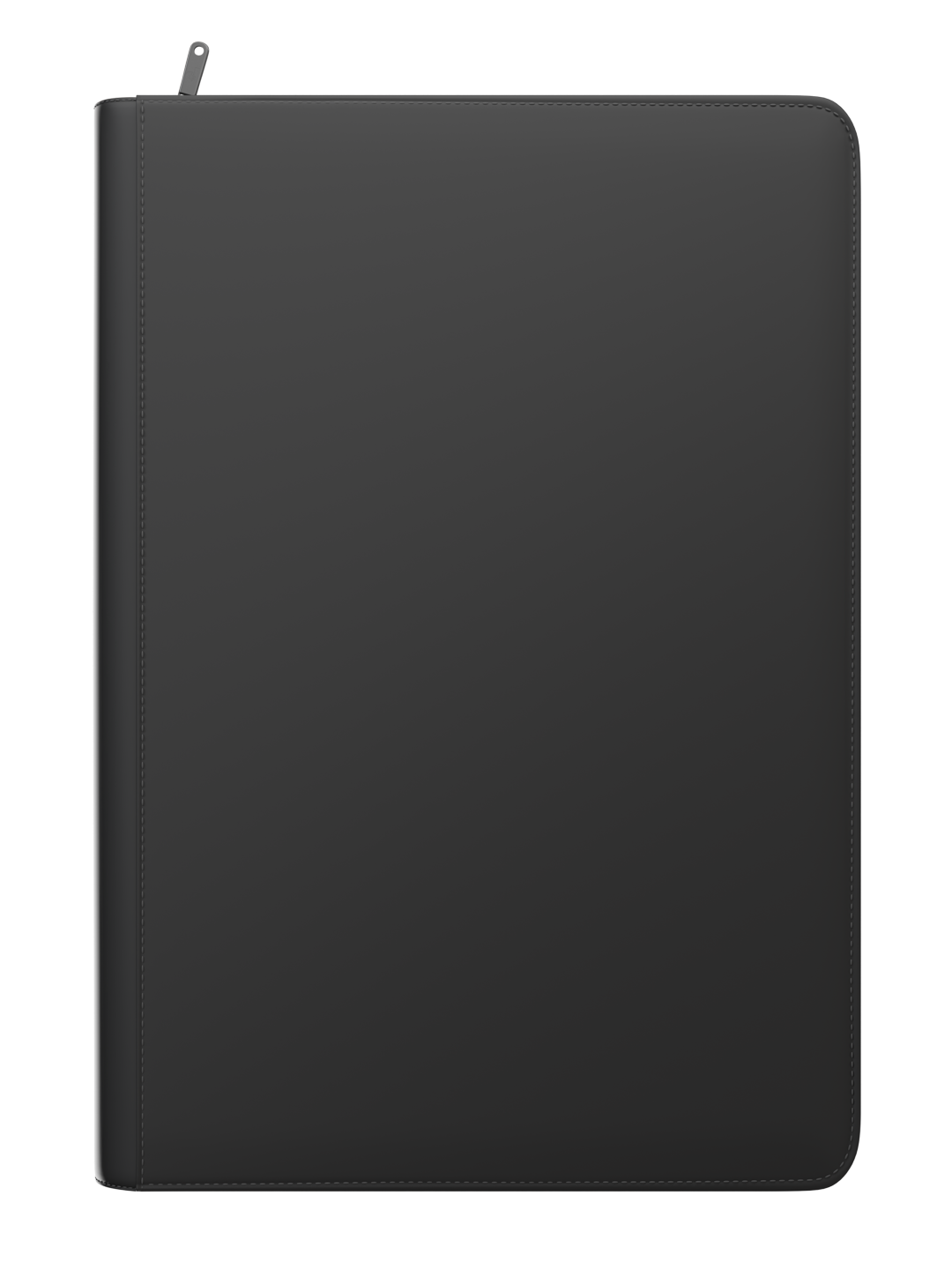 Palms Off Gaming - Stealth 9 Pocket Zip Binder - 360 Slots - BLACK