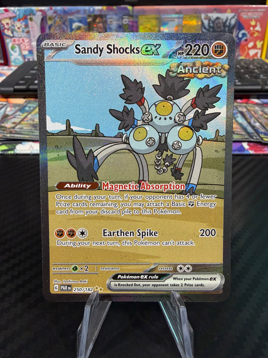 Sandy Shocks Ex - 250/182 - Special Illustration Rare - Paradox Rift - NM