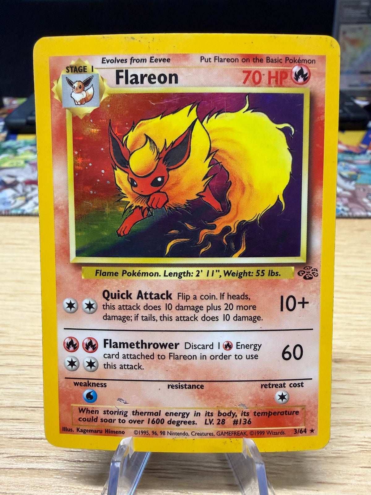 Flareon Holo - 3/64 - Jungle