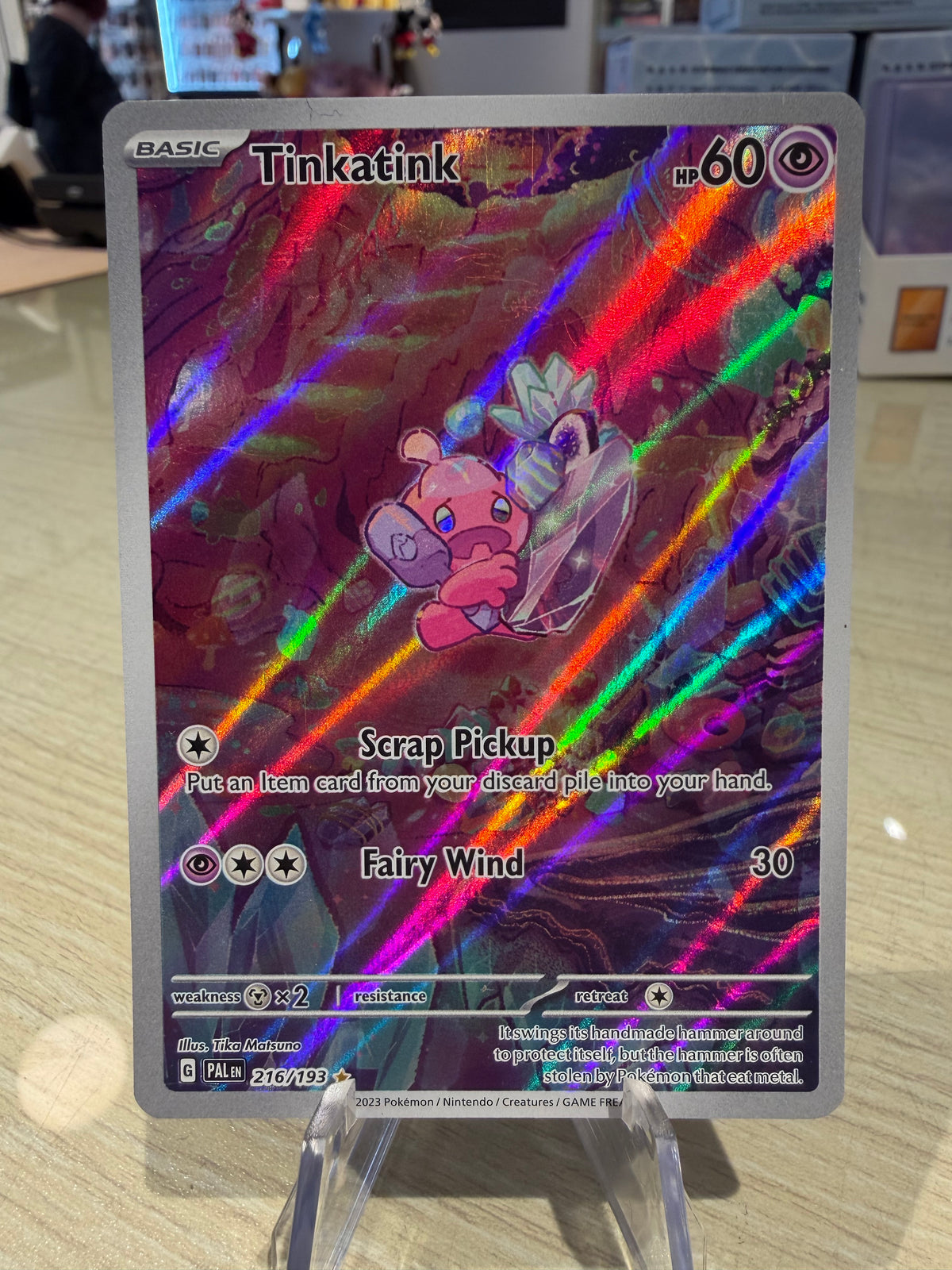 Tinkatink - 216/193 - Paldea Evolved - LP