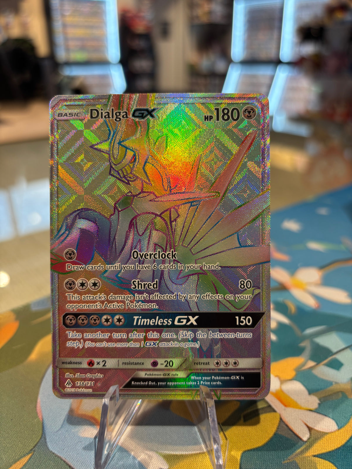Dialga GX - 138/131 - Forbidden Light