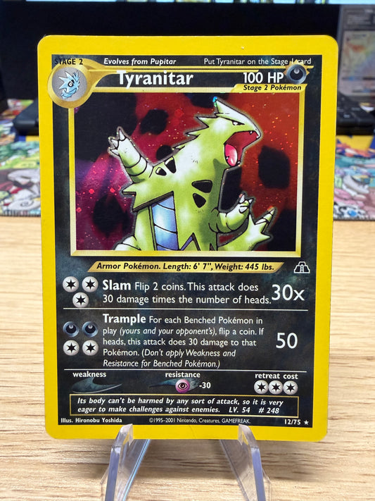 Tyranitar Holo - 12/75 - Neo Discovery