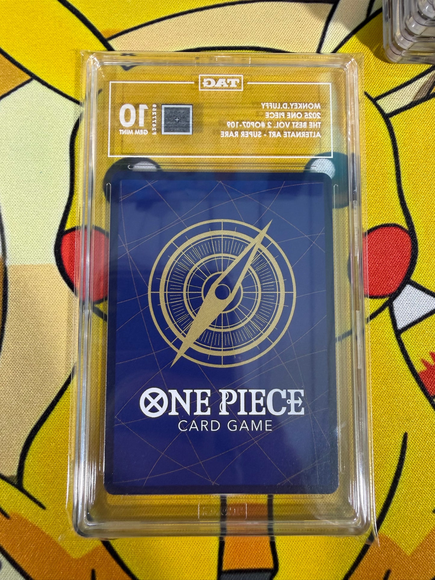 TAG 10 - Monkey D Luffy - Promo - OP07-109 - Illustration Box Vol. 3