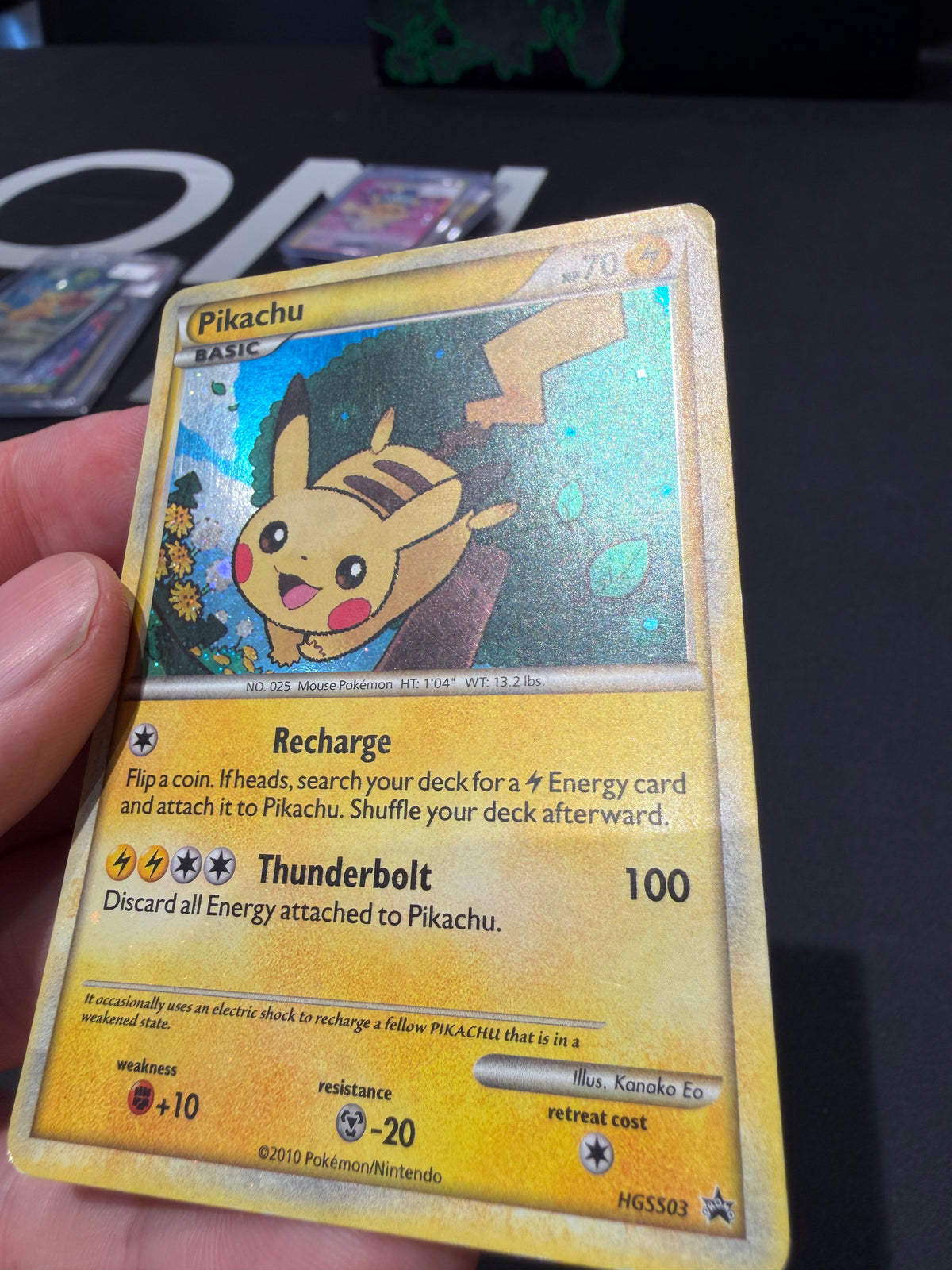 Pikachu Holo - HGSS03 Promo