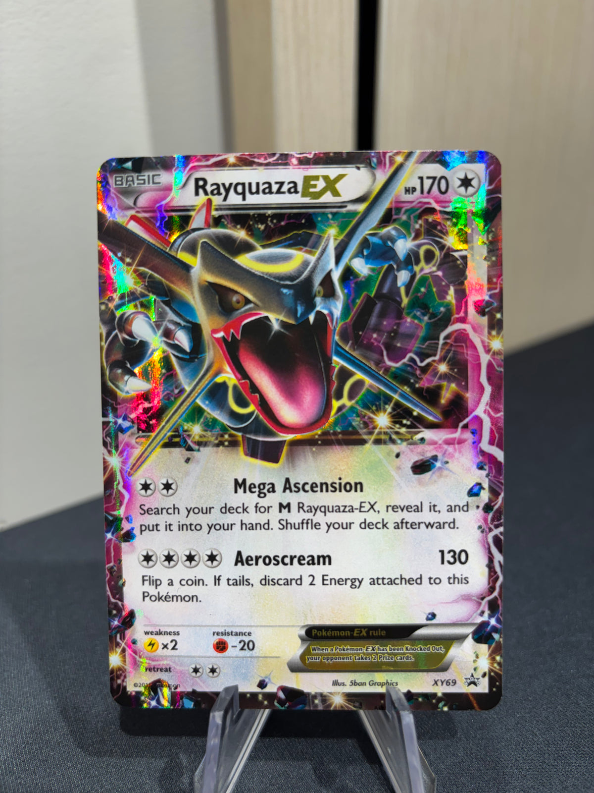 Rayquaza EX - XY69 - XY Black Star Promo