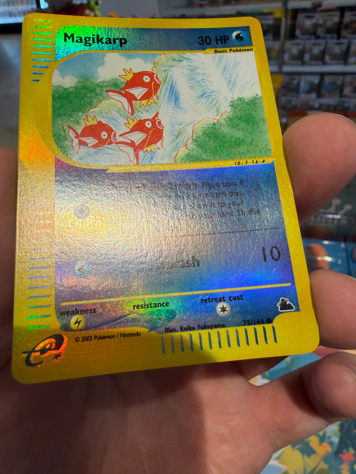Magikarp Reverse Holo - 75/144 - Skyridge