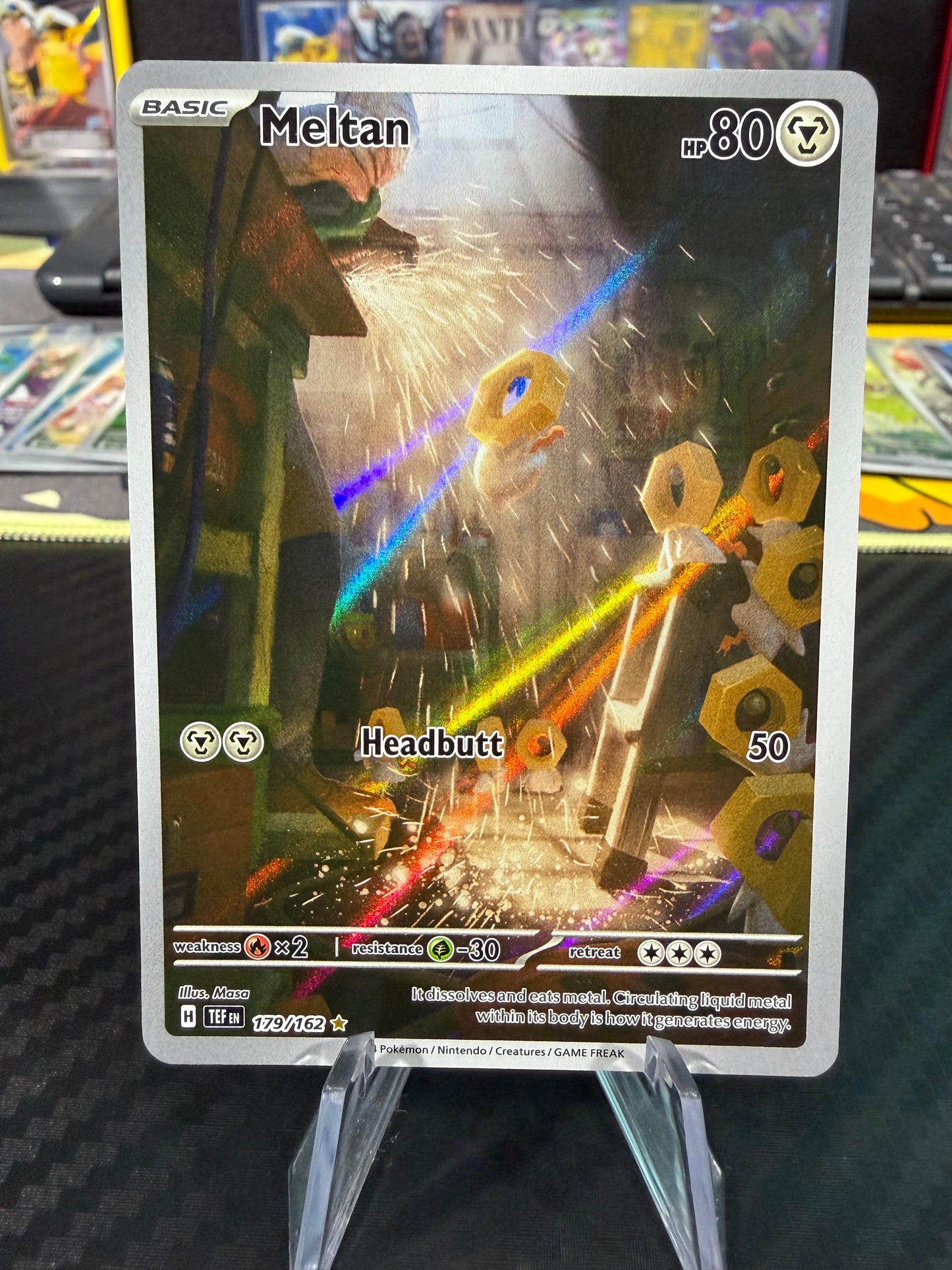Meltan - 179/162 - Illustration Rare - Temporal Forces