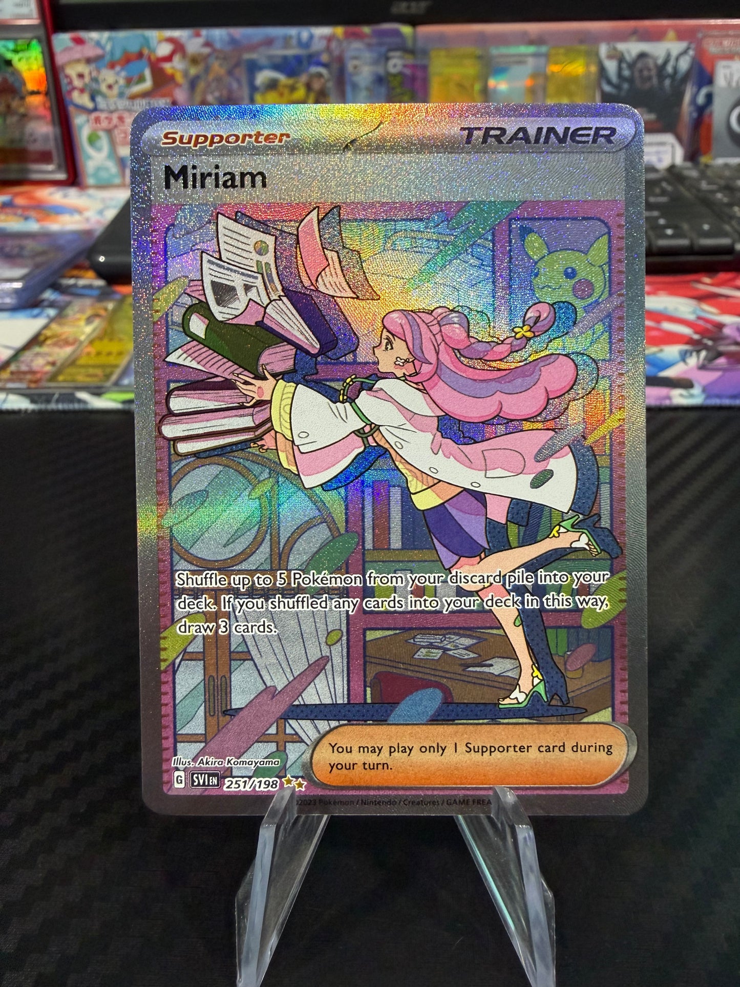 Miriam - 251/198 - Special Illustration Rare - Scarlet & Violet - NM