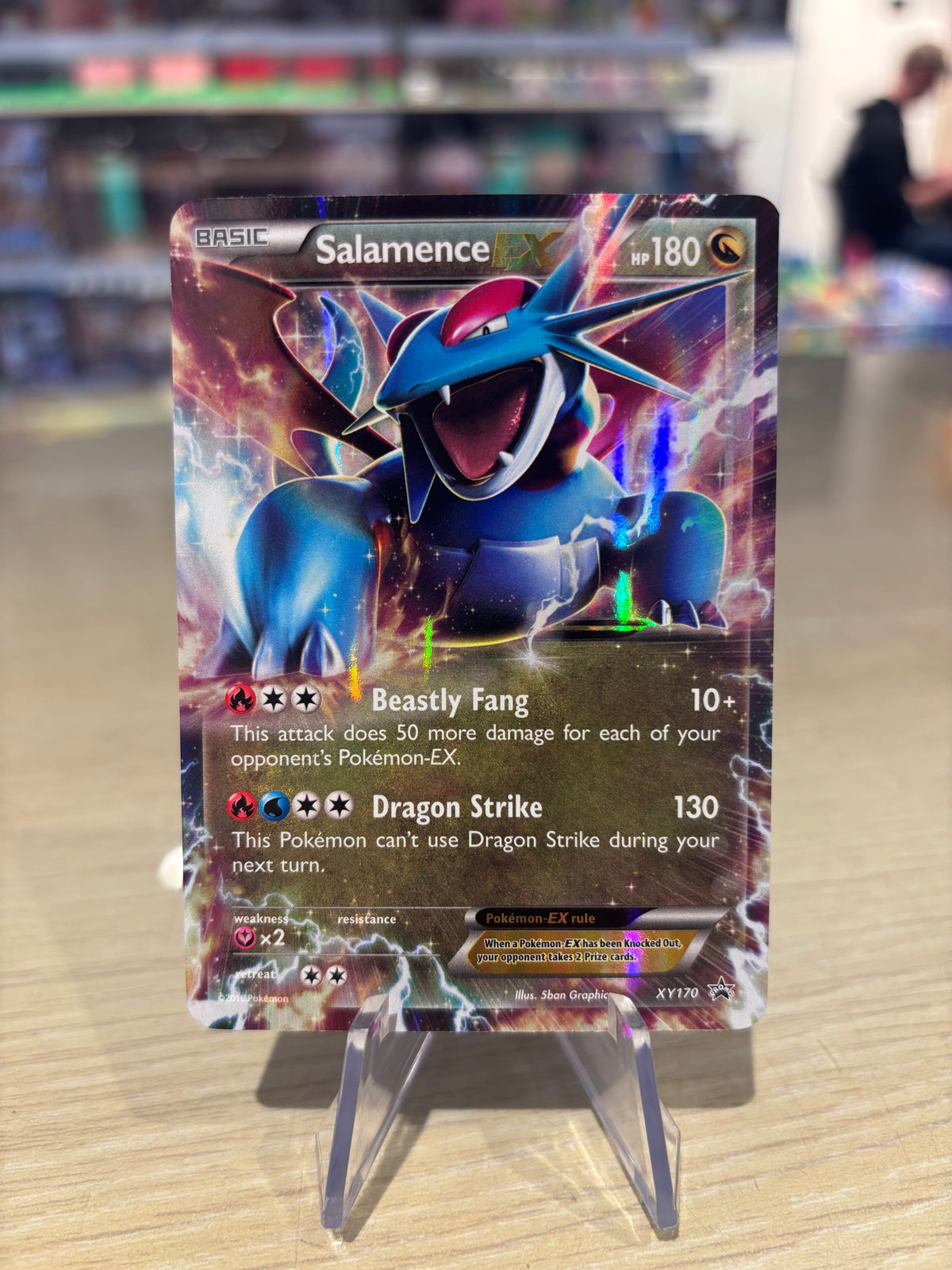 Salamence EX - XY170 - XY Black Star Promo