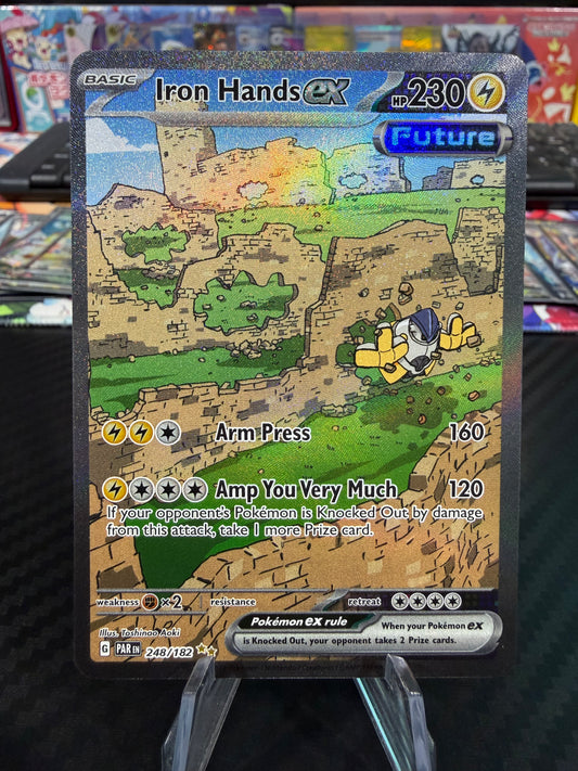 Iron Hands Ex - 248/182 - Special Illustration Rare - Paradox Rift - NM