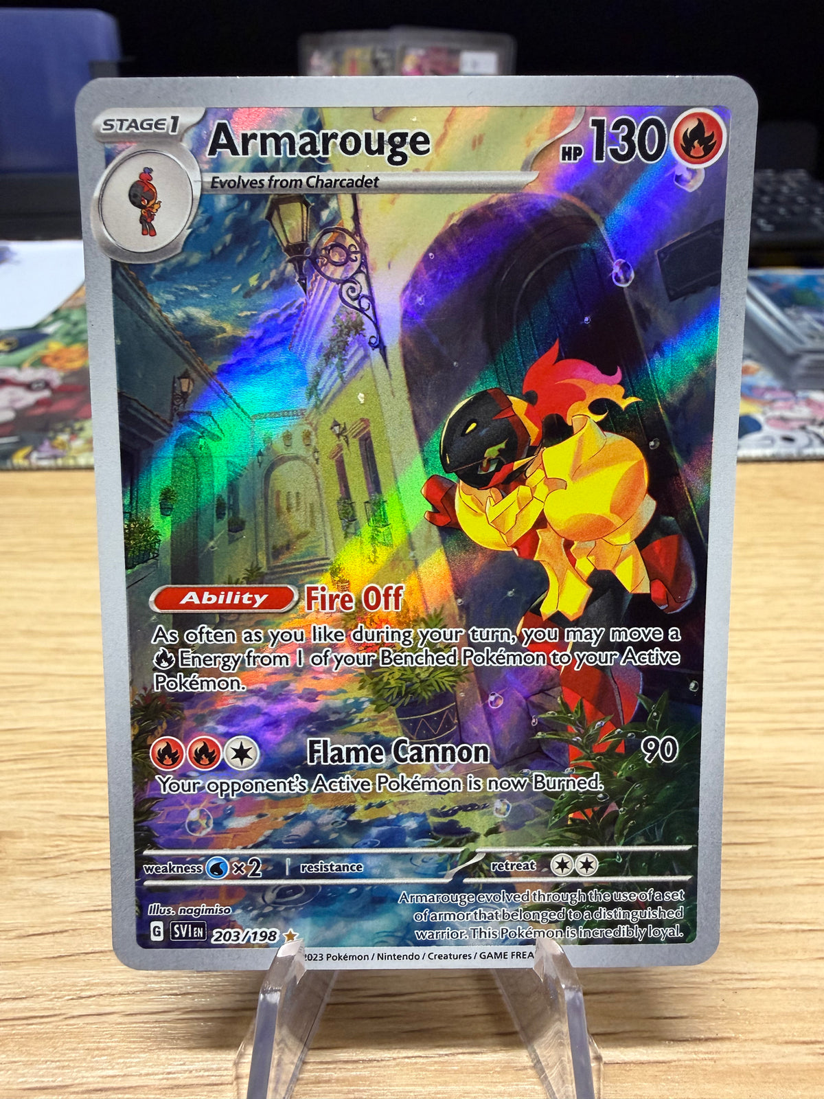 Armarouge - 203/198 - Scarlet & Violet