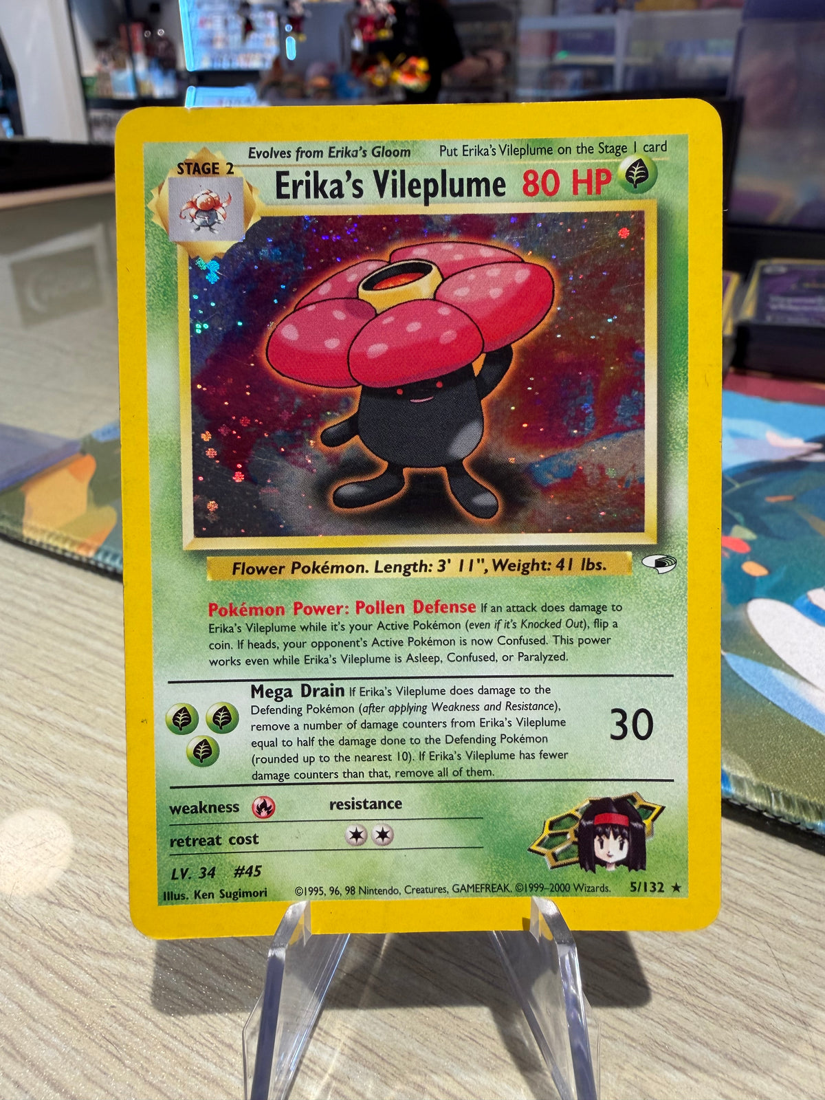 Erika’s Vileplume - Holo - 5/132 - Gym Challenge