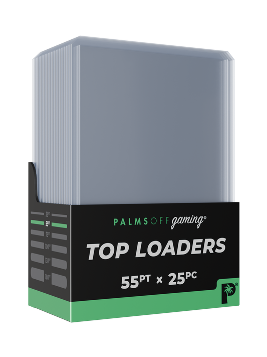 Palms Off Gaming - 55pt Top Loaders - 25 Pack