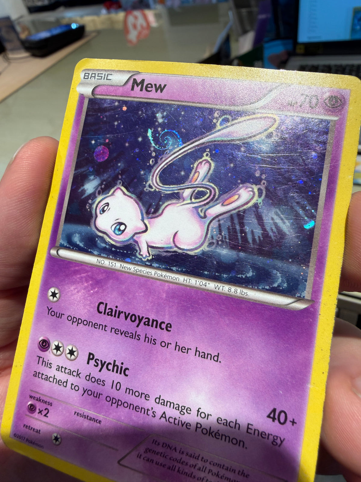 Mew - XY192 Black Star Promo