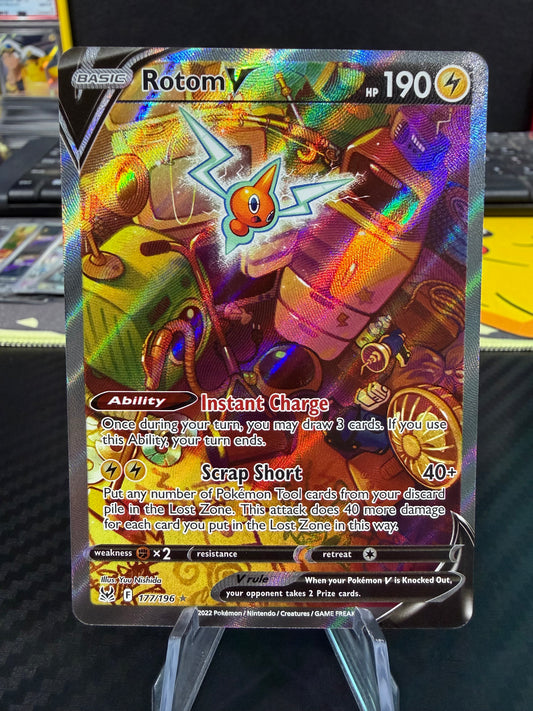 Rotom V - 177/196 - Alternate Art - Lost Origin - NM