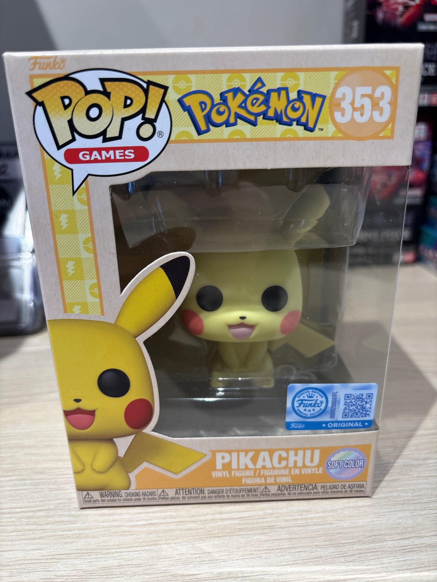 Pikachu (Pastel) Pop Vinyl