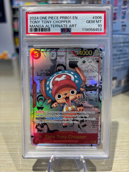 PSA 10 - Tony Tony Chopper - EB01-006 - Premium Booster: The Best