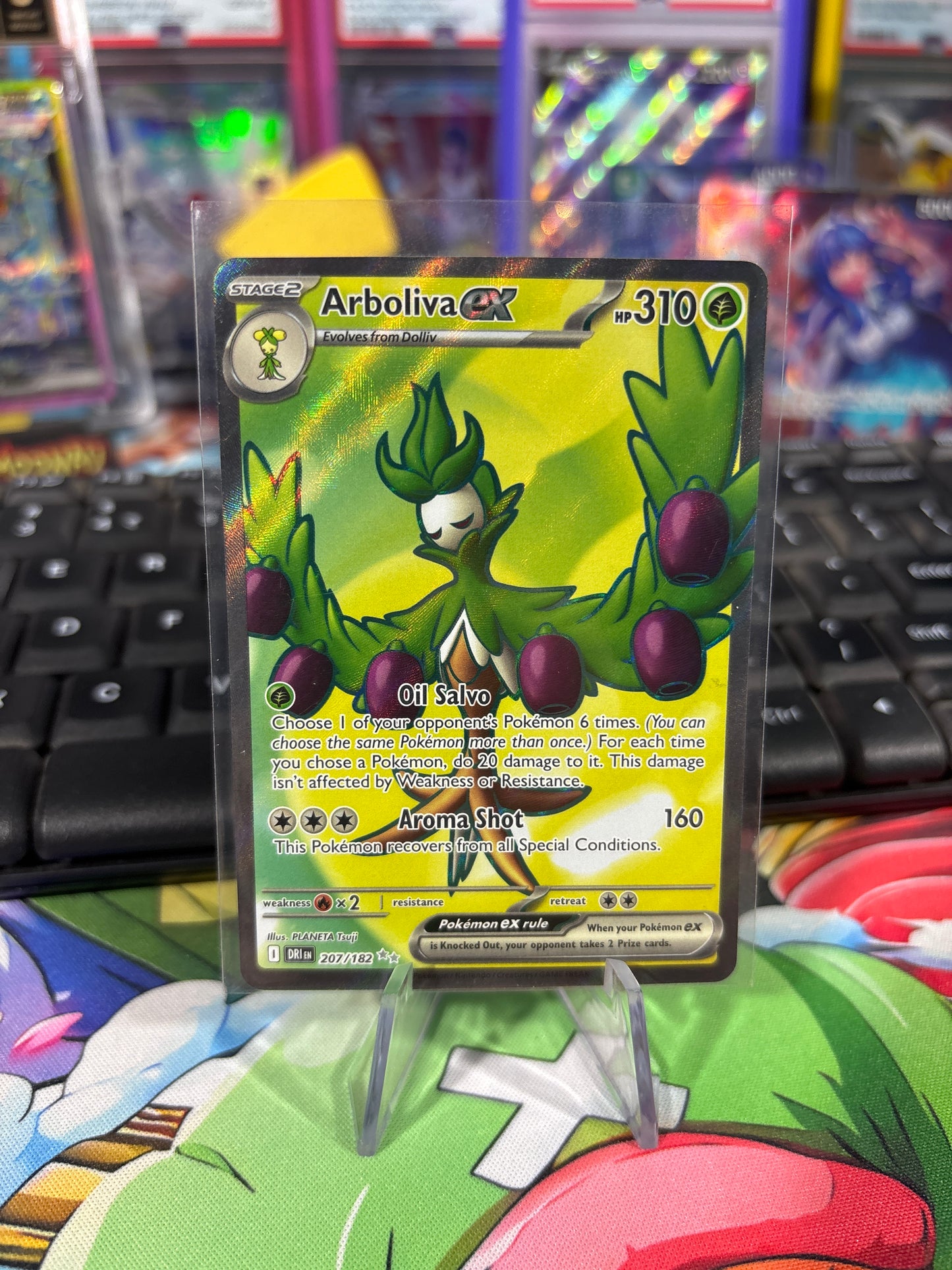 Arboliva EX - 207/182 - Full Art - Destined Rivals - NM