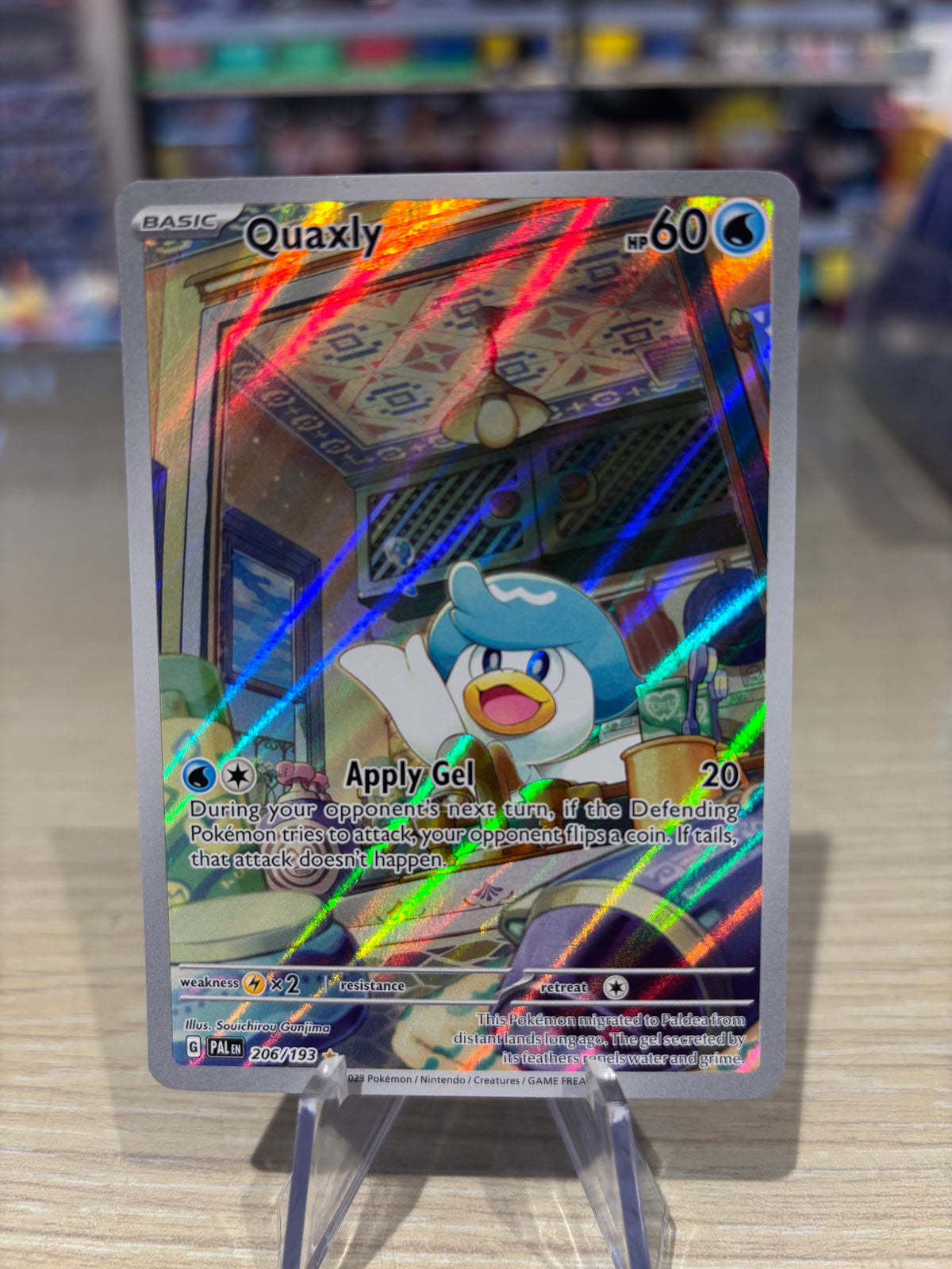 Quaxly - 206/193 - Paldea Evolved