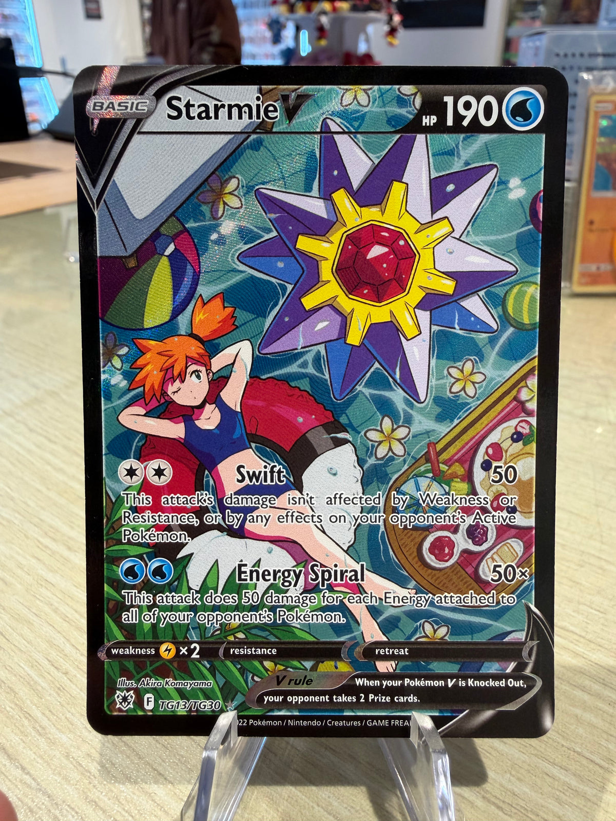 Starmie V - TG13/TG30 - Astral Radiance