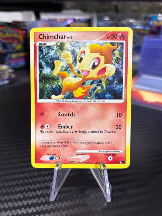 Chimchar Holo #14 - Pop Series 6 - LP