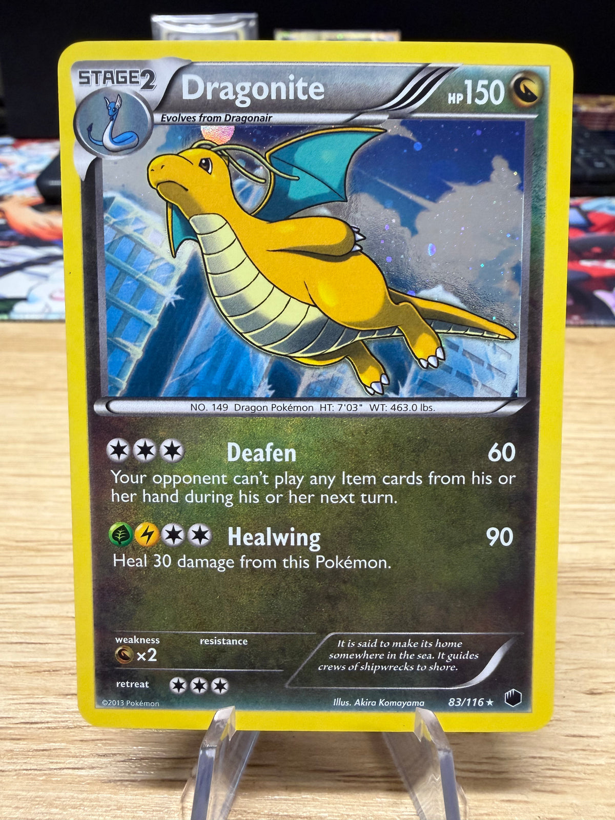 Dragonite Holo - 83/116 - Plasma Freeze