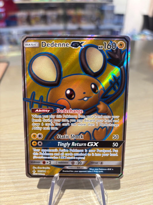 Dedenne GX - 195/214 - Unbroken Bonds