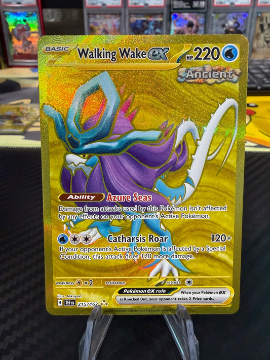 Walking Wake Ex - 215/162 - Hyper Rare - Temporal Forces - NM