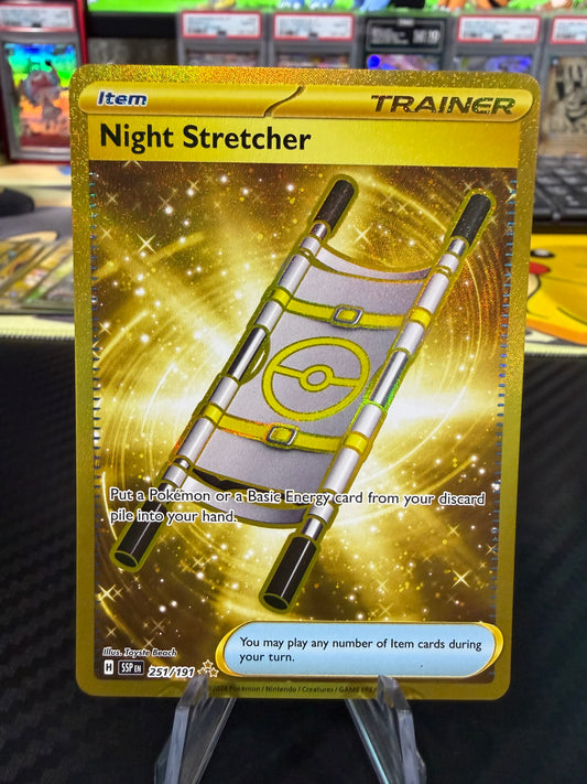 Night Stretcher - 251/191 - Hyper Rare - Surging Sparks - NM