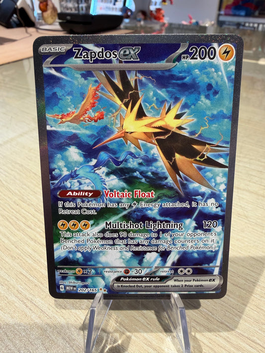 Zapdos EX - 202/165 - SIR - S&V 151