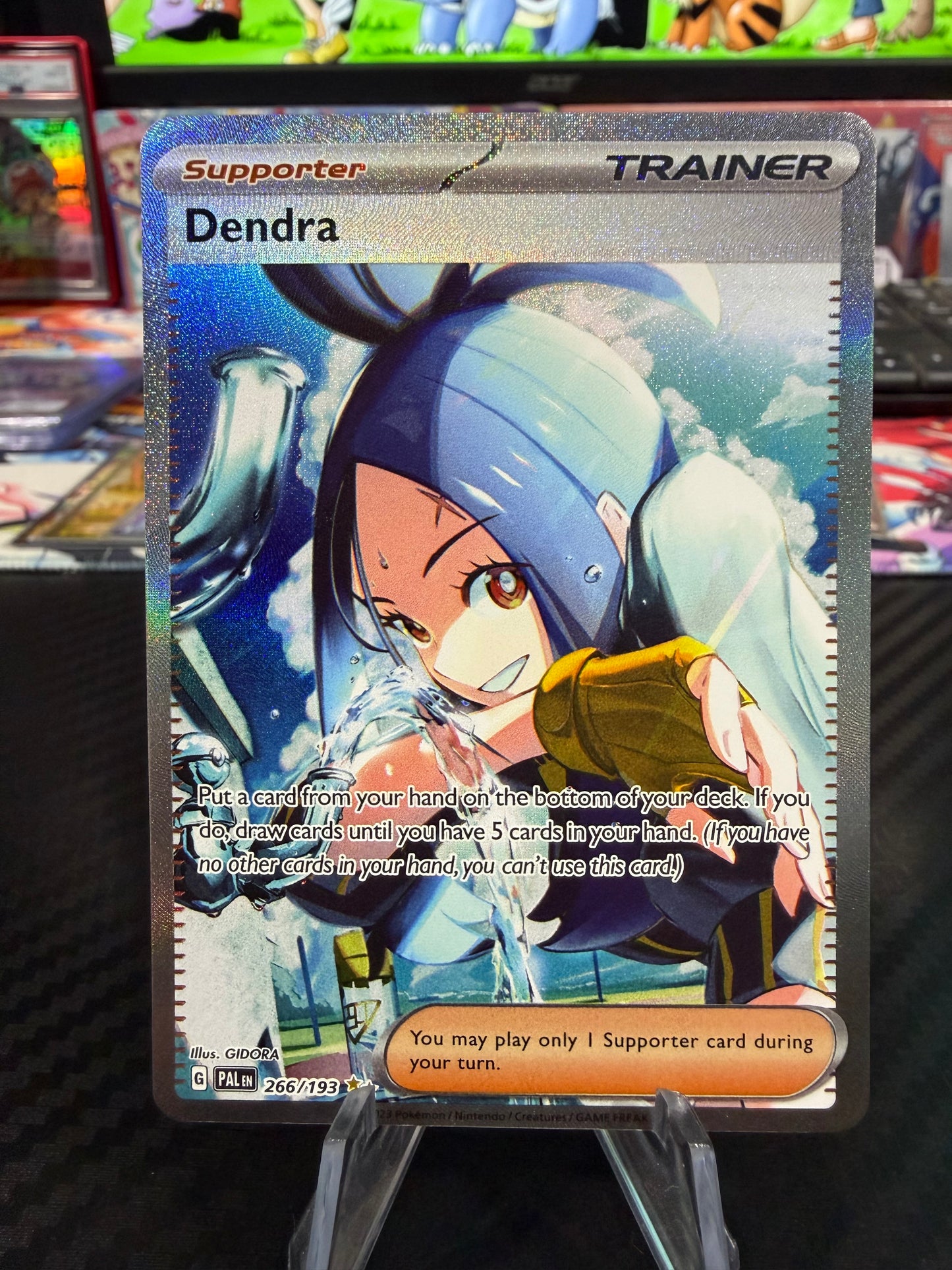 Dendra - 266/193 - Special Illustration Rare - Paldea Evolved - NM