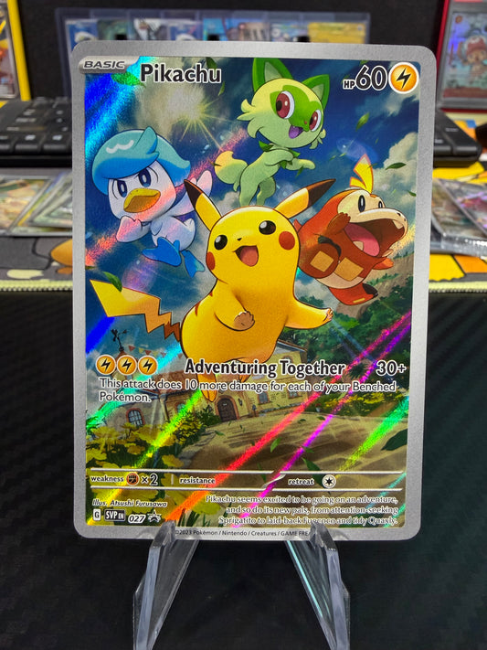 Pikachu - Black Star Promo - 027 - Paldea Evolved ETB