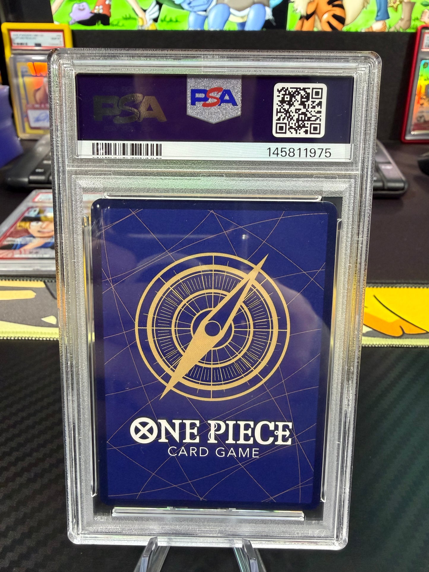 PSA 10 - Monkey D Luffy - SEC Alternate Art - One Piece OP11 Japanese