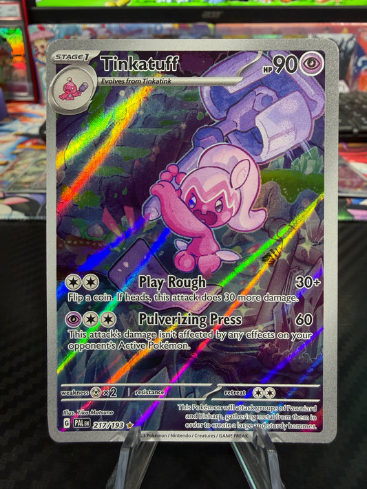 Tinkatuff - 217/193 - Illustration Rare - Paldea Evolved - NM