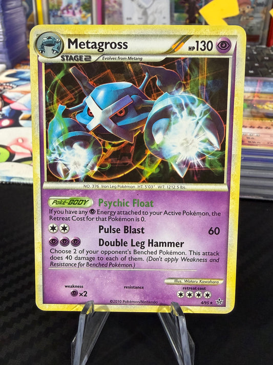 Metagross - Cracked Ice Holo - 4/95 - HGSS Unleashed - MP
