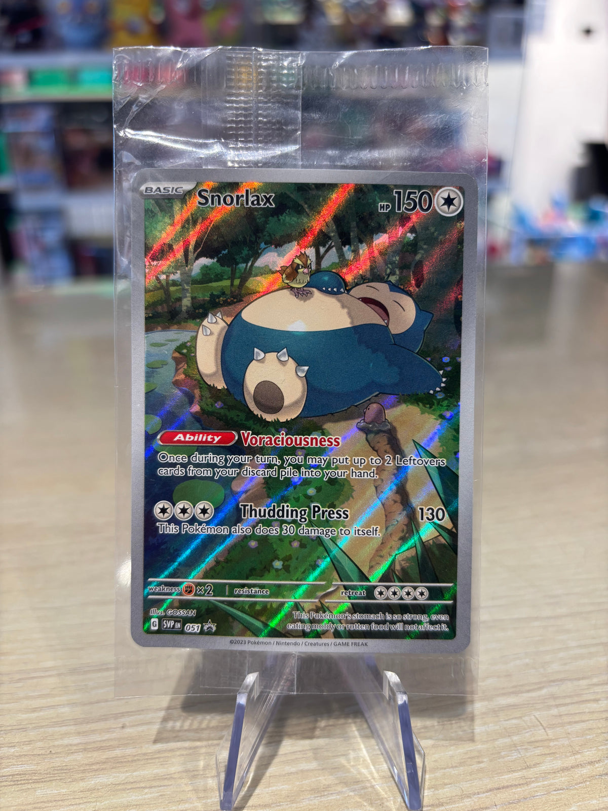 Snorlax - 051 Promo - 151 ETB - Sealed