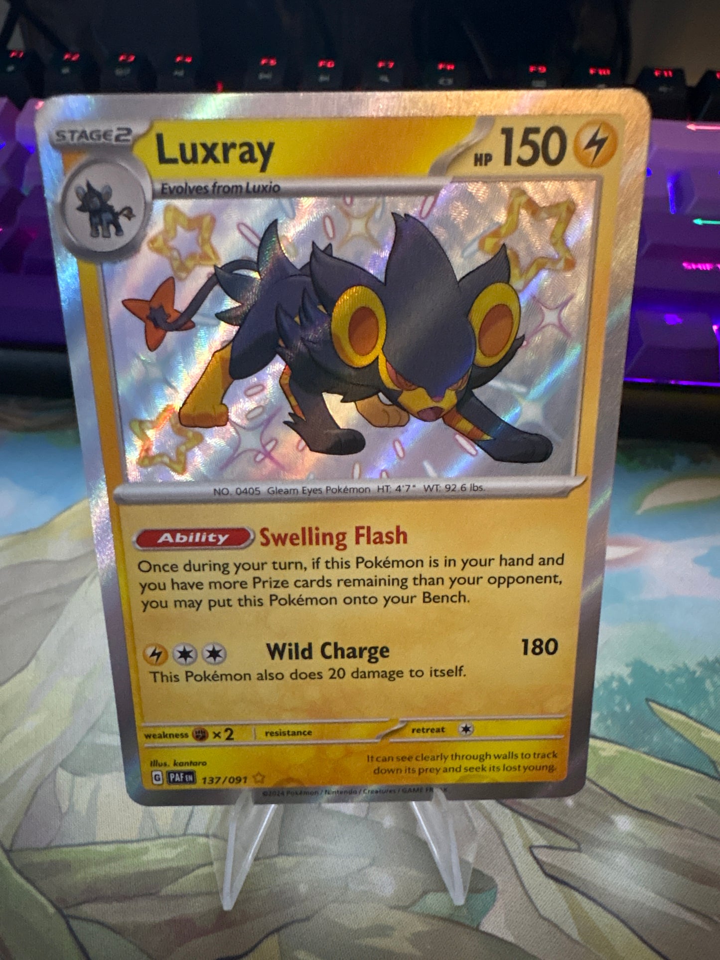 Luxray #137 Paldean Fates