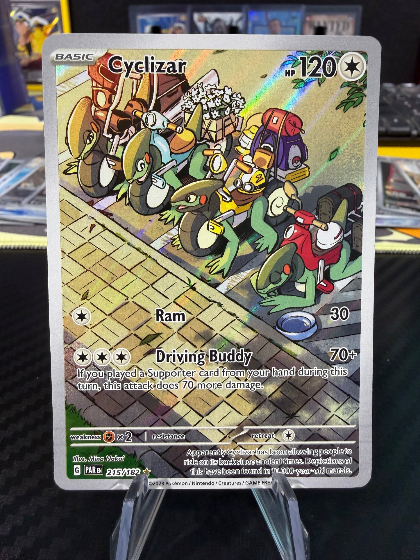 Cyclizar - 215/182 - Illustration Rare - Paradox Rift